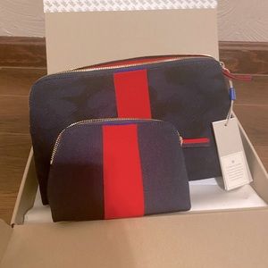 Rothys Midnight Camo Vanity set, NWT